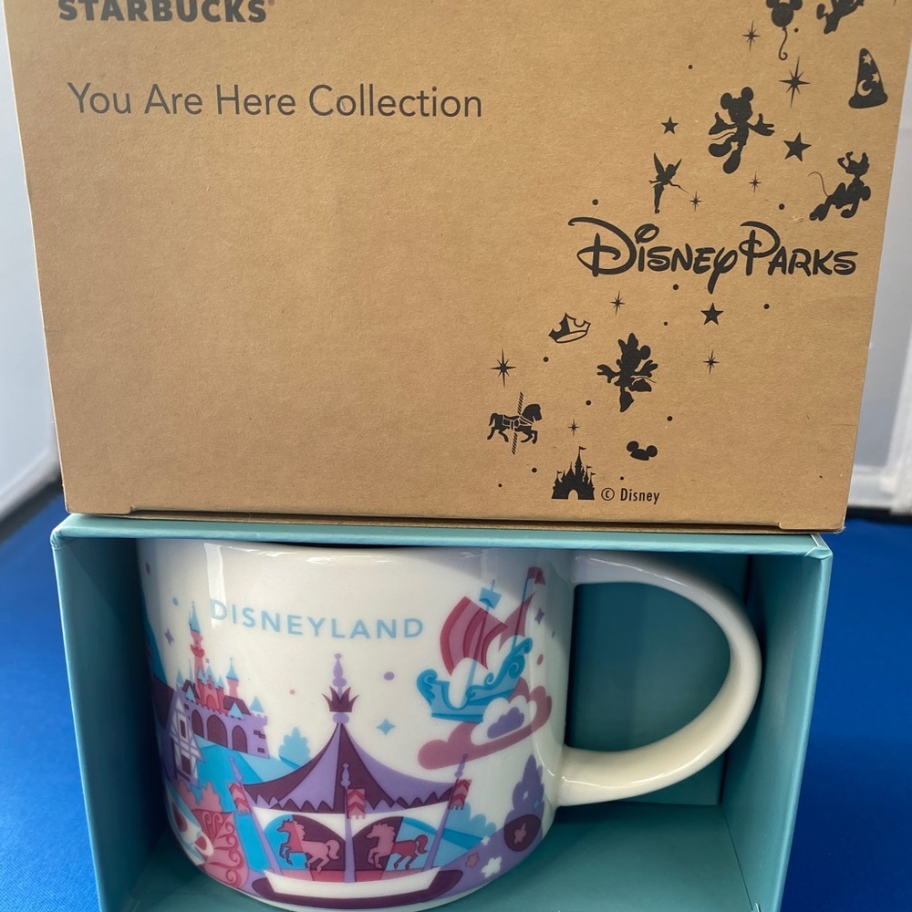 Disneyland Starbucks You Are Here Fantasyland Mug *RARE* IN PARKS 2017 - Picture 2 of 8